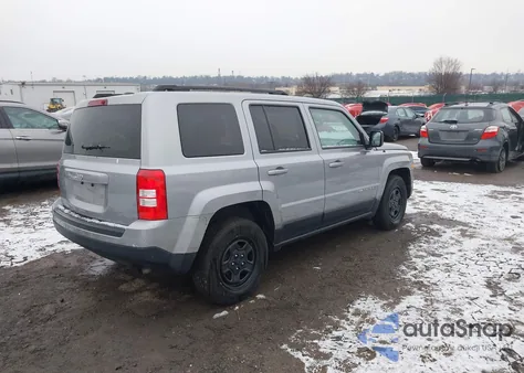 2017 Jeep Patriot Sport Fwd из США, поврежденный, VIN 1C4NJPBB0HD203856